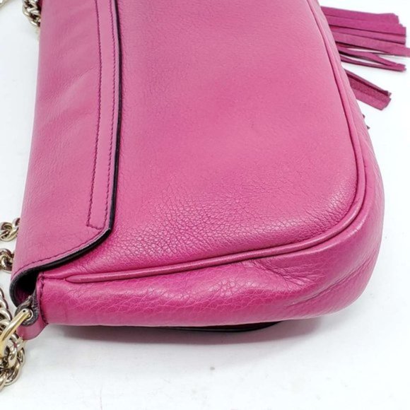 Auth Gucci Soho on Chain Crossbody Bag - Picture 7 of 12